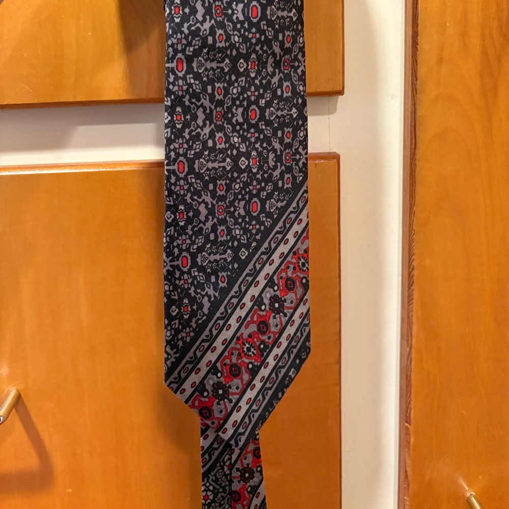Christian Dior Cravates Men's Tie Vintage Silk